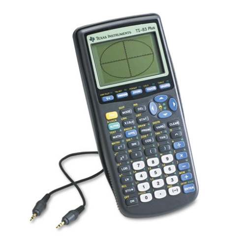 Picture of Ti-83plus Programmable Graphing Calculator, 10-Digit Lcd