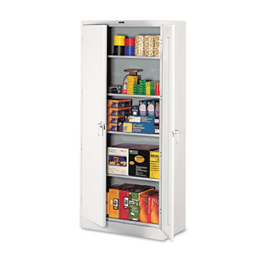 Picture of 78" High Deluxe Cabinet, 36w X 18d X 78h, Light Gray