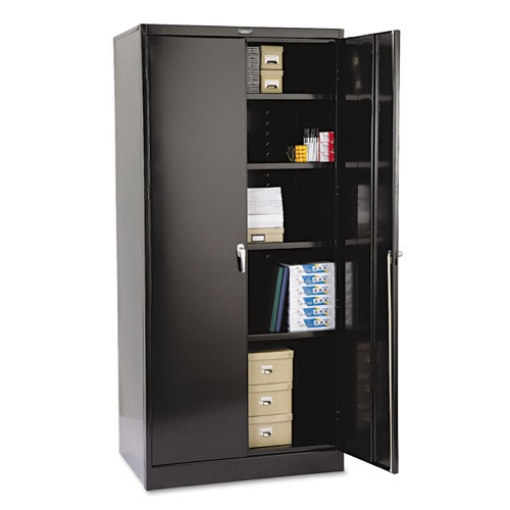 Picture of 78" High Deluxe Cabinet, 36w X 24d X 78h, Black