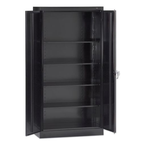 Picture of 72" High Standard Cabinet (Assembled), 30w x 15d x 72h, Black