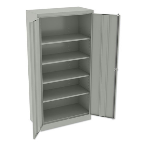 Picture of 72" High Standard Cabinet (Assembled), 36w x 18d x 72h, Light Gray