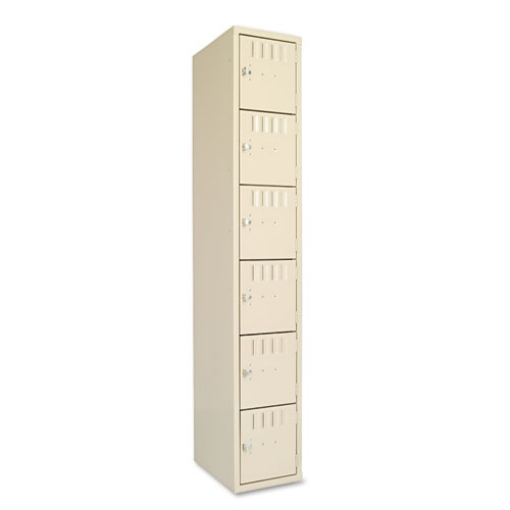 Picture of Box Compartments, Single Stack, 12w X 18d X 72h, Sand