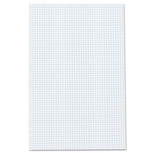 Picture of Quadrille Pads, Quadrille Rule (4 sq/in), 50 White (Standard 15 lb Bond) 11 x 17 Sheets