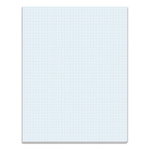 Picture of Quadrille Pads, Quadrille Rule (8 Sq/in), 50 White 8.5 X 11 Sheets