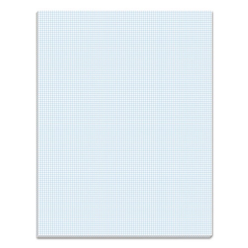 Picture of Quadrille Pads, Quadrille Rule (10 Sq/in), 50 White 8.5 X 11 Sheets