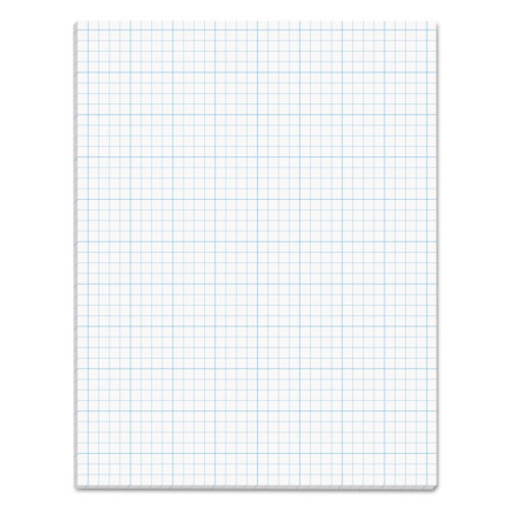 Picture of Cross Section Pads, Cross-Section Quadrille Rule (4 Sq/in, 1 Sq/in), 50 White 8.5 X 11 Sheets