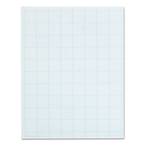 Picture of Cross Section Pads, Cross-Section Quadrille Rule (10 Sq/in, 1 Sq/in), 50 White 8.5 X 11 Sheets