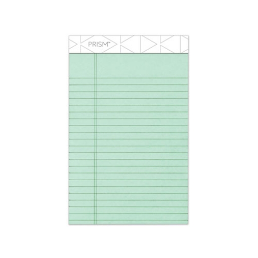 Picture of Prism + Colored Writing Pads, Narrow Rule, 50 Pastel Green 5 X 8 Sheets, 12/pack