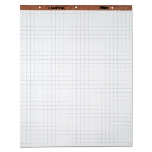 Picture of Easel Pads, Quadrille Rule (1 sq/in), 27 x 34, White, 50 Sheets, 4/Carton