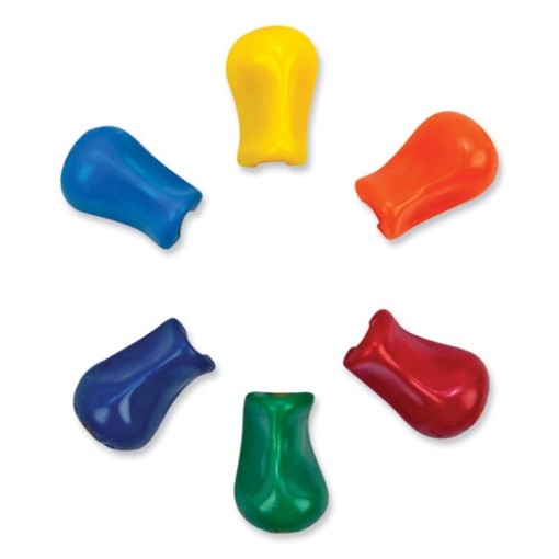 Picture of Original Grip, 2.1" Long, Assorted Colors, 6/Pack