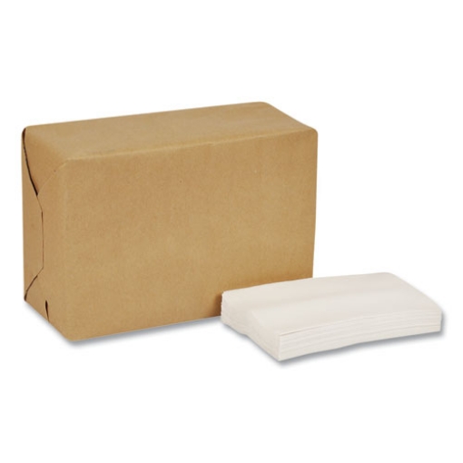 Picture of Multipurpose Paper Wiper, 13.8 X 8.5, White, 400/pack, 12 Packs/carton