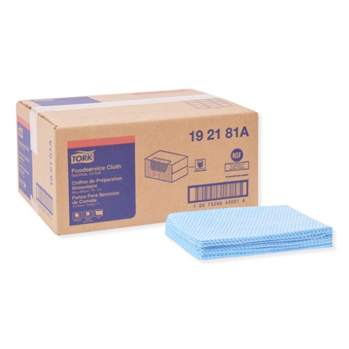 Picture of Foodservice Cloth, 13 x 21, Blue, 240/Carton