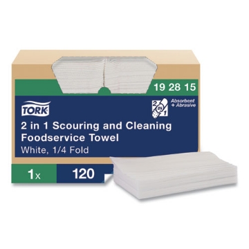 Picture of 2 in 1 Wiper, 1-Ply, 13" x 21", White, 120/Carton