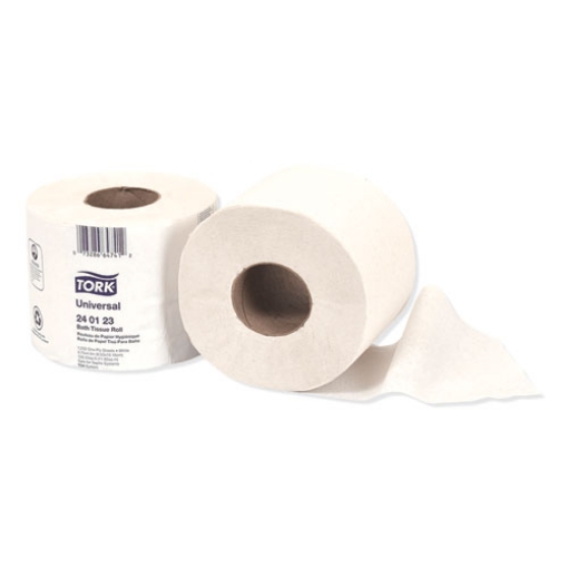 Picture of Bath Tissue, Septic Safe, 1-Ply, White, 1,232 Sheets/Roll, 48 Rolls/Carton