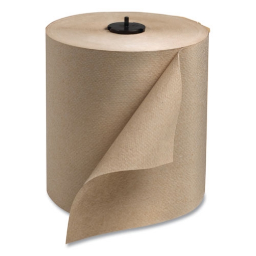 Picture of Matic Hardwound Roll Towel, 1-Ply, 7.7" x 700 ft, Natural, 857/Roll, 6 Rolls/Carton