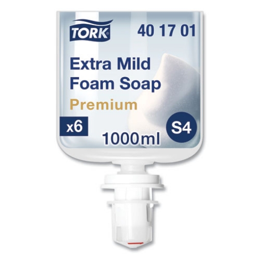 Picture of Premium Extra Mild Foam Soap, Sensitive Skin, Unscented, 1 L, 6/carton