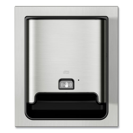 Picture of Image Design Matic Hand Towel Roll Dispenser With Intuition Sensor, In-Wall Recessed, 17.64 X 7.87 X 20.55, Stainless Steel