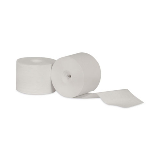 Picture of Coreless High Capacity Bath Tissue, Septic Safe, 2-Ply, White, 1,100 Sheets/Roll, 36 Rolls/Carton