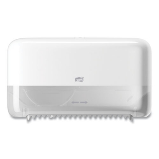 Picture of Elevation Coreless High Capacity Bath Tissue Dispenser, 14.17 x 5.08 x 8.23, White