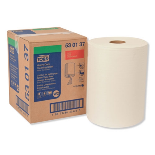 Picture of Heavy-Duty Cleaning Cloth, 12.6 X 10, White, 400/carton