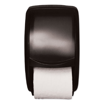 Picture of Twin Standard Roll Bath Tissue Dispenser, 7.5 x 7 x 12.75, Smoke