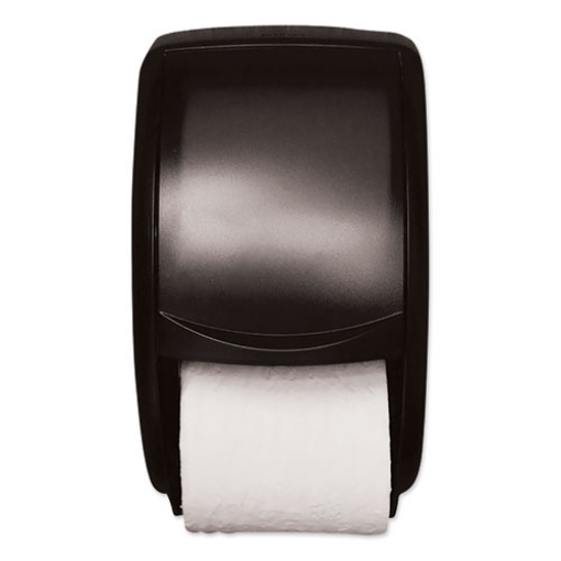 Picture of Twin Standard Roll Bath Tissue Dispenser, 7.5 x 7 x 12.75, Smoke