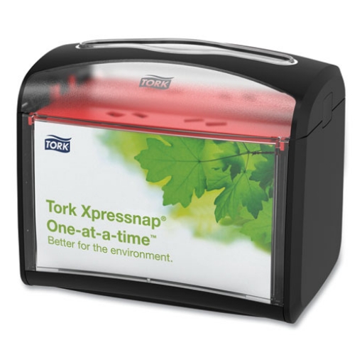 Picture of Xpressnap Tabletop Napkin Dispenser, 7.9 X 5.6 X 7.9, Black