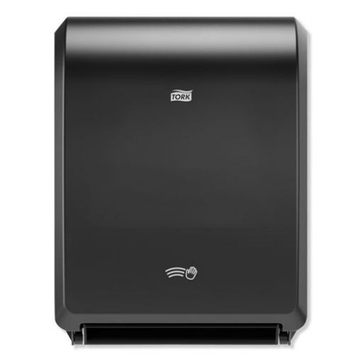 Picture of Electronic Hand Towel Roll Dispenser, 8" Roll, 12.32 X 9.32 X 15.95, Black