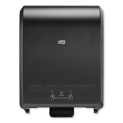 Picture of Mechanical Hand Towel Roll Dispenser, H71 System, 12.32 X 9.32 X 15.95, Black