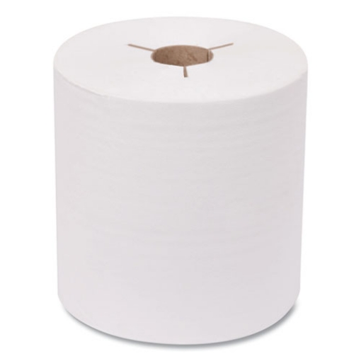 Picture of Advanced Hand Towel Roll, Notched, 1-Ply, 8 X 10, White, 6 Rolls/carton