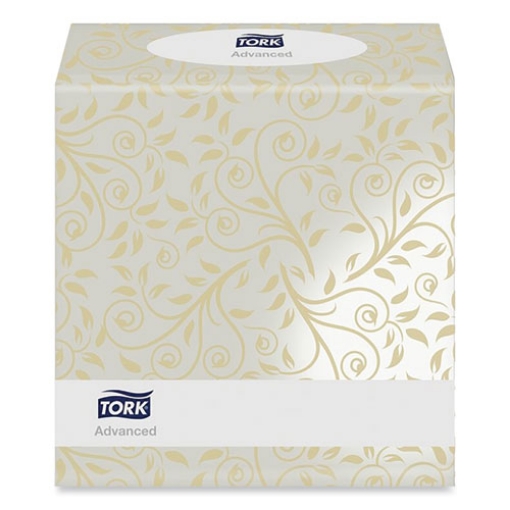 Picture of Advanced Facial Tissue, 2-Ply, White, Cube Box, 94 Sheets/box, 36 Boxes/carton