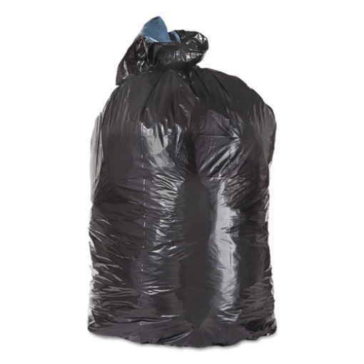 Picture of Low-Density Can Liners, 33 Gal, 1.6 Mil, 23" X 39", Black, 100/carton
