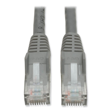 Picture of CAT5e 350 MHz Molded Patch Cable, 14 ft, Black