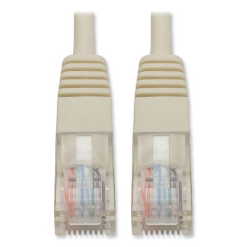 Picture of cat5e 350 mhz molded patch cable, 14 ft, white