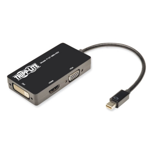 Picture of Keyspan Mini Displayport To Vga/dvi/hdmi All-In-One Adapter/converter, Thunderbolt 1 And 2, 6"