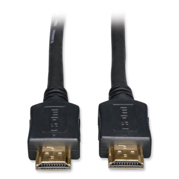 Picture of High Speed HDMI Cable, Ultra HD 4K x 2K, Digital Video with Audio (M/M), 3 ft, Black