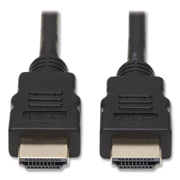 Picture of High Speed HDMI Cable, Ultra HD 4K x 2K, Digital Video with Audio (M/M), 6 ft, Black