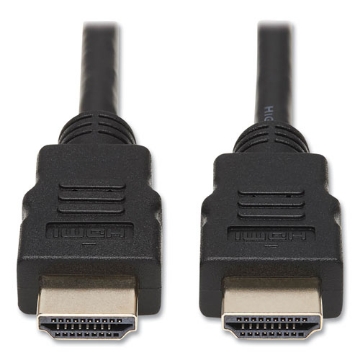 Picture of High Speed HDMI Cable, Ultra HD 4K x 2K, Digital Video with Audio (M/M), 10 ft, Black