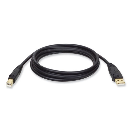 Picture of USB 2.0 A/B Cable (M/M), 15 ft, Black