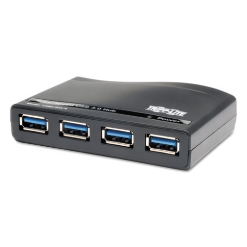 Picture of Usb 3.0 Superspeed Hub, 4 Ports, Black