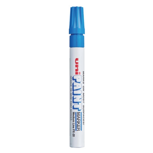 Picture of Permanent Marker, Medium Bullet Tip, Blue