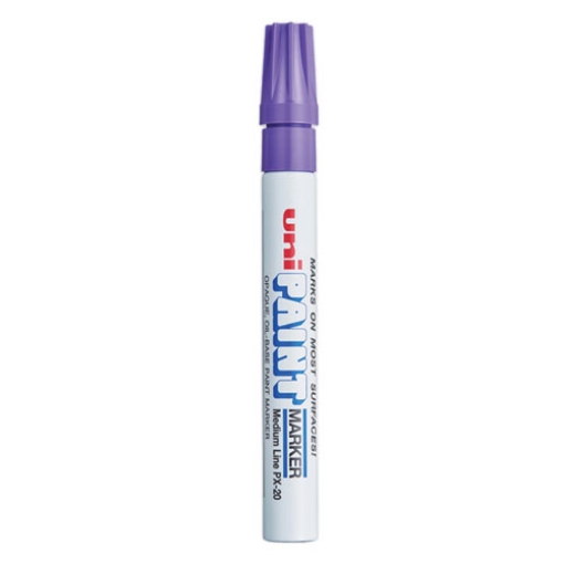 Picture of Permanent Marker, Medium Bullet Tip, Violet