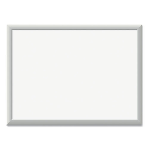 Picture of Magnetic Dry Erase Board with Aluminum Frame, 23 x 17, White Surface, Silver Frame