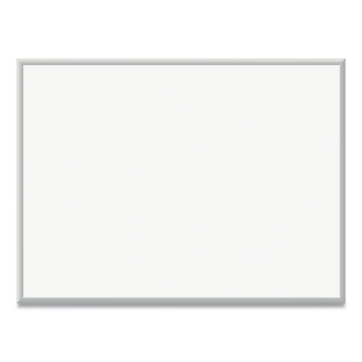 Picture of Magnetic Dry Erase Board with Aluminum Frame, 47 x 35, White Surface, Silver Frame