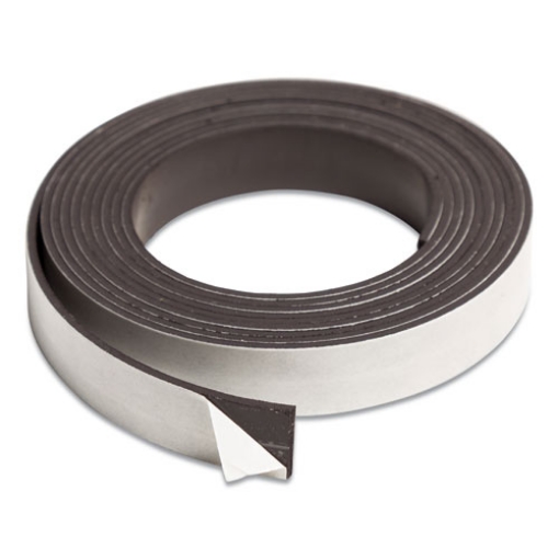 Picture of Magnetic Adhesive Tape Roll, 0.5" x 7 ft, Black