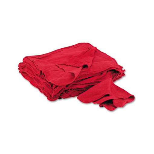 Picture of Red Shop Towels, Cloth, 14 X 15, 50/pack