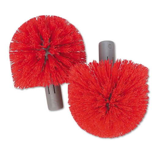 Picture of Replacement Heads For Ergo Toilet-Bowl-Brush System, Red, 2/Pack, 5 Packs/Carton