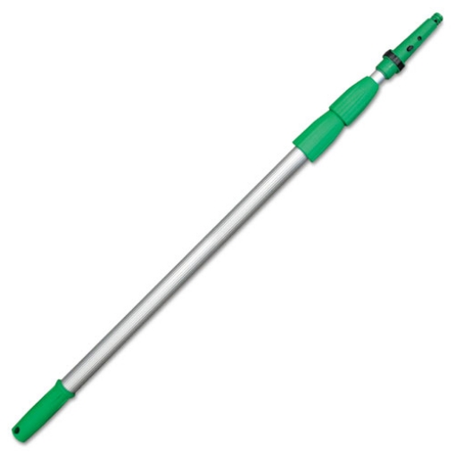 Picture of Opti-Loc Aluminum Extension Pole, 14 Ft, Three Sections, Green/silver