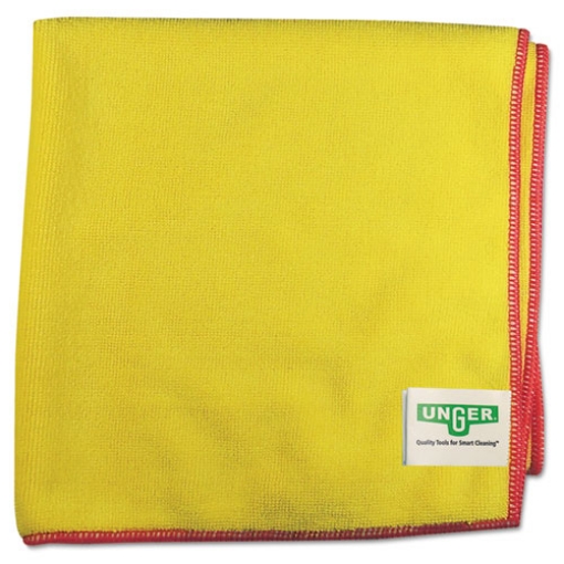 Picture of SmartColor MicroWipes 4000, Heavy-Duty, 16 x 15, Yellow/Red, 10/Pack