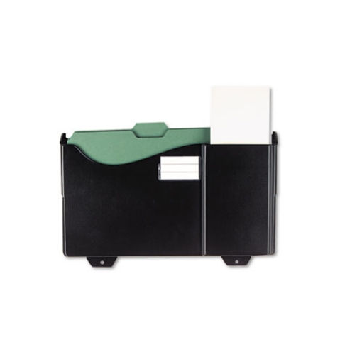 Picture of Grande Central Filing System Add-On Pocket, Legal/Letter Size, 15.75" x 3.13" x 9.75", Black